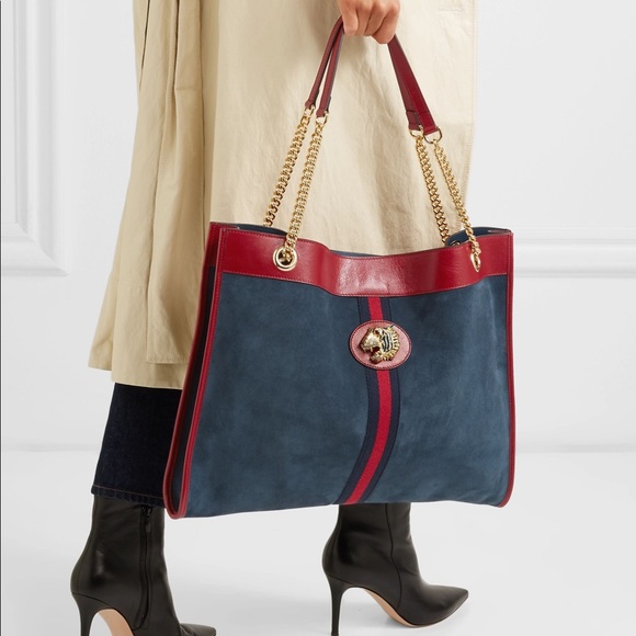 rajah large tote gucci